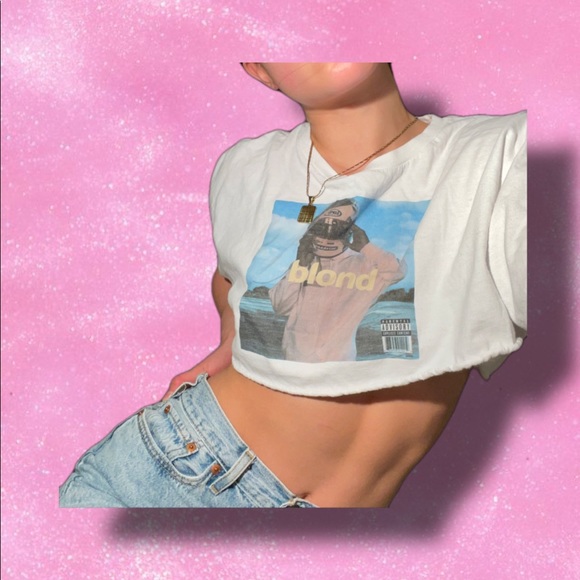 LITTLE FRANK OCEAN CROP TOP๐ - Picture 2 of 3